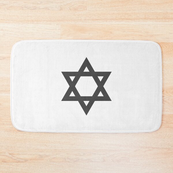 Item preview, Dark Gray Star of David Jewish Symbol designed and sold by pattern-archive.
