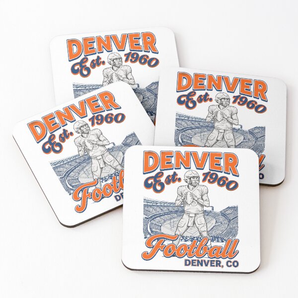 Artikelvorschau, Retro-Fußballfan Denver Est. 1960 entworfen und verkauft von JenniferH80146.