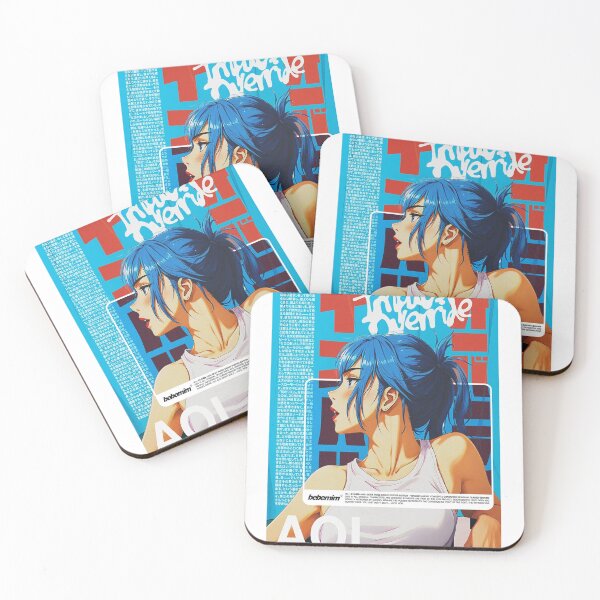 Item preview, Impulse Override and Neon Identity – Aoi Concept Poster designed and sold by WATEKE.