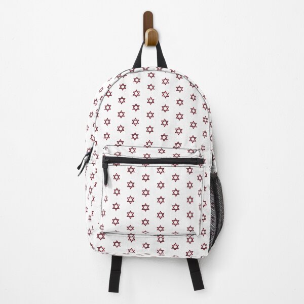 Item preview, Burgundy Star of David Jewish Symbol designed and sold by pattern-archive.