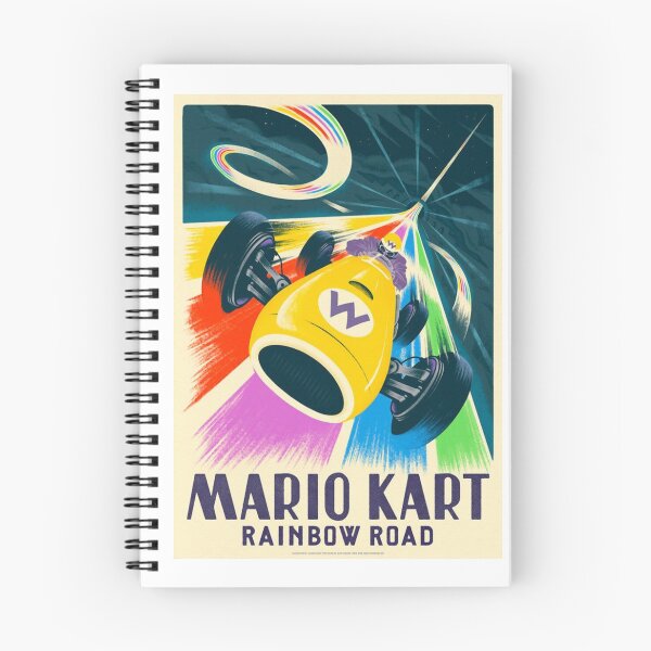 Item preview, Cosmic Speed and Retro Energy – Mario Kart Rainbow Road Poster designed and sold by WATEKE.