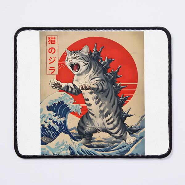 Item preview, Catzilla Giant Cat Monster Attack City Skyline | Perfect Gift For You And Friends designed and sold by Yobconcept.