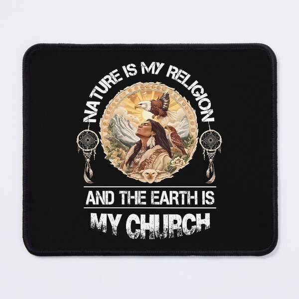 Item preview, Nature is My Religion Earth Quote designed and sold by phoebelevine.
