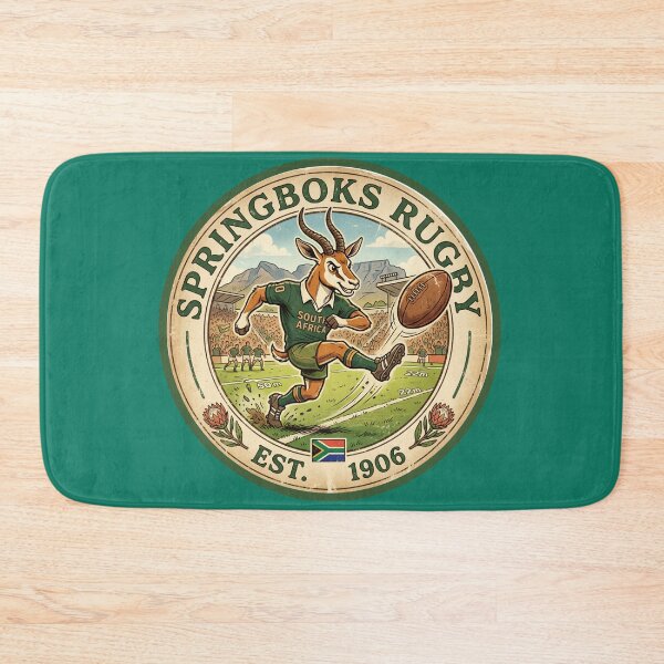 Artikelvorschau, Vintage Springboks Rugby-Trikot-Design entworfen und verkauft von SaltCraft.