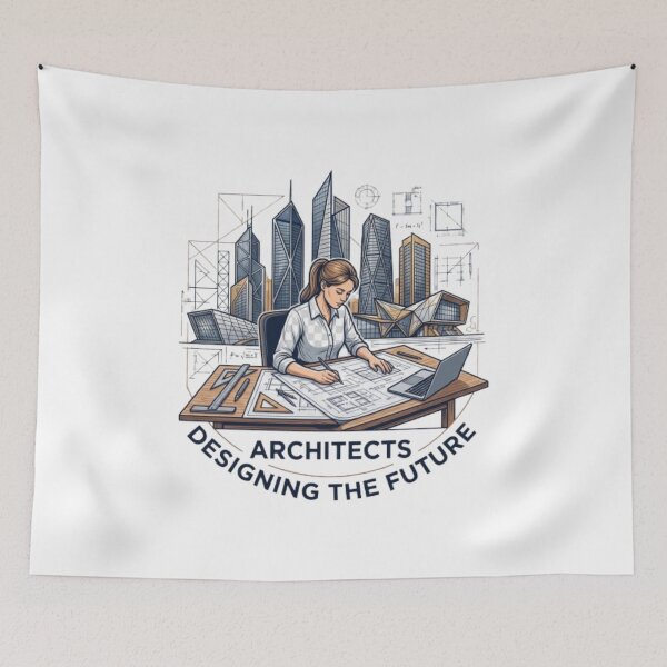 Item preview, Designing the Future Modern Architect Blueprint designed and sold by PixelStyle Studio.