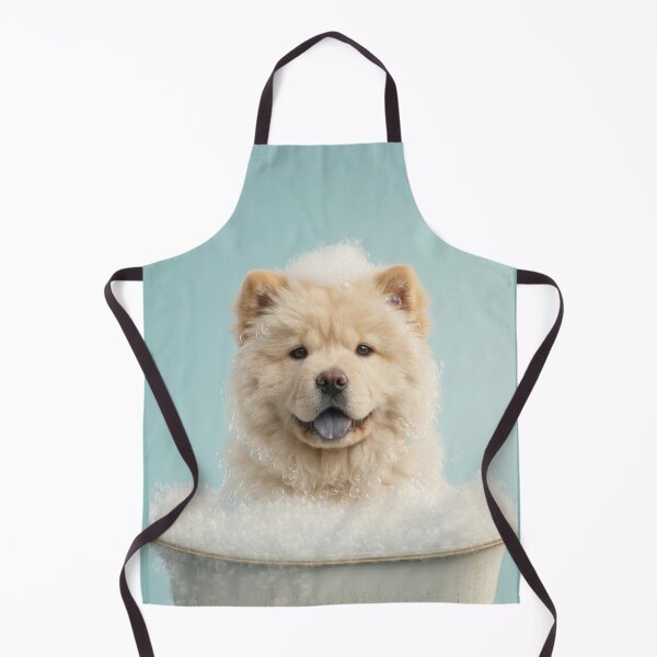 Item preview, Baby Chow Chow Bubble Bath Cute Nursery Bathroom Wall Art designed and sold by LazyOwlStore.