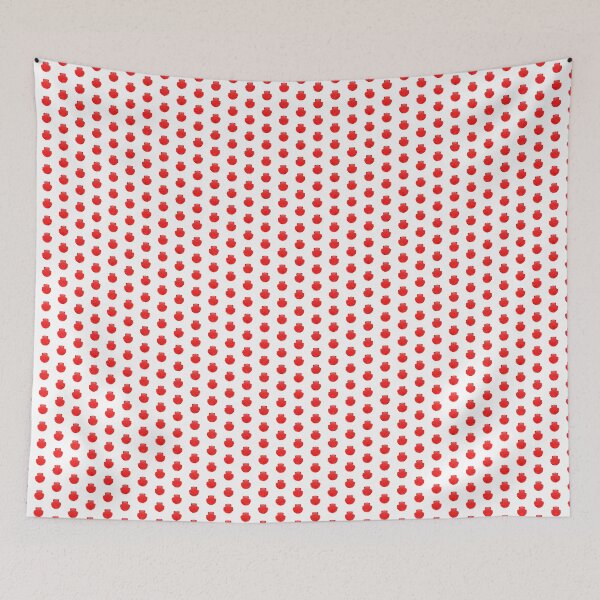 Item preview, Red Scallop Seashell Beach Graphic designed and sold by pattern-archive.
