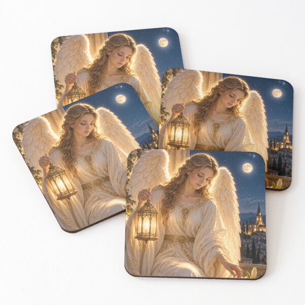Item preview, Guardian Angel Catholic Christian Protection Gift designed and sold by LTcatholics.