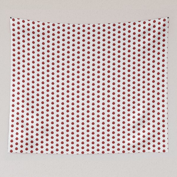 Item preview, Dark Red Scallop Seashell Beach Graphic designed and sold by pattern-archive.