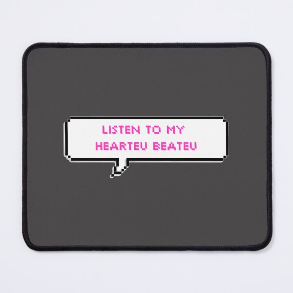Item preview, Listen To My Hearteu Beateu Cute Kpop Meme Quote | Funny Korean Pop Aesthetic Merch | ⭐⭐⭐⭐⭐ Best Seller designed and sold by FunnyAftertaste.