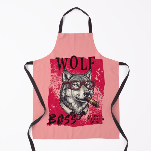 Item preview, Jefe de la mafia de cigarros Wolf - Siempre poderoso y sabio designed and sold by PixelsPaws.