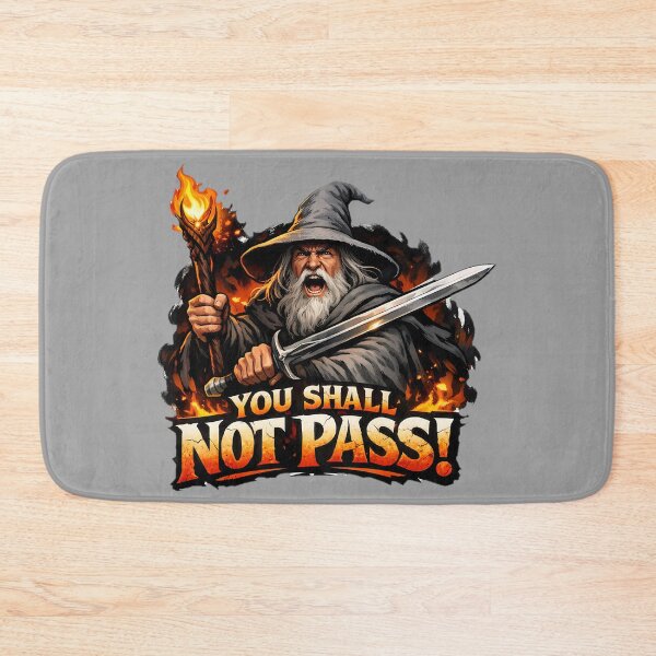 Item preview, you shall not pass designed and sold by NRSROTE.