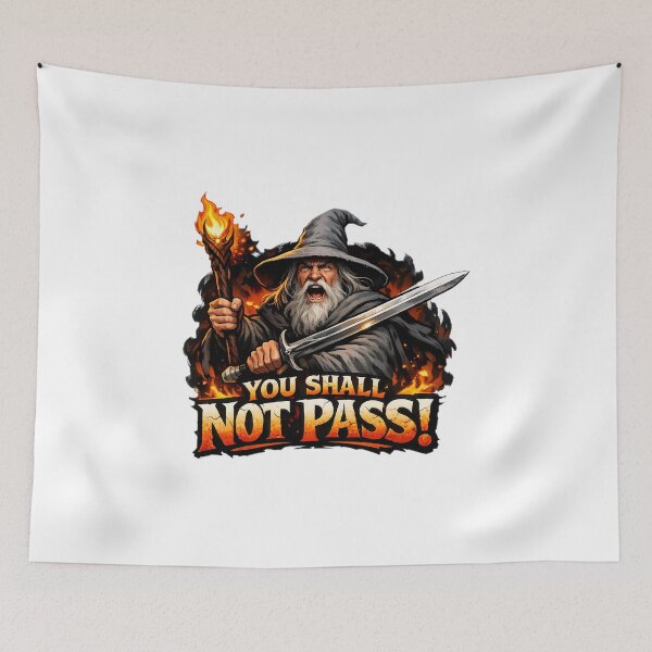 Item preview, you shall not pass designed and sold by NRSROTE.