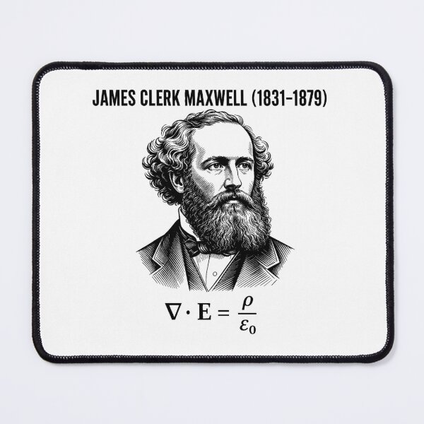 Item preview, James Clerk Maxwell Equations Blueprint Engraving designed and sold by Art&Fun.