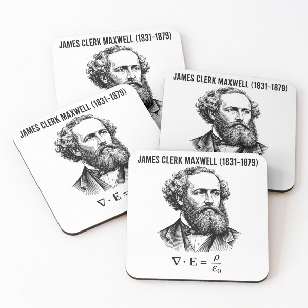 Item preview, James Clerk Maxwell Equations Blueprint Engraving designed and sold by Art&Fun.