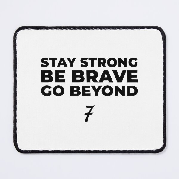 Item preview, Motivational Quote Iphone Case - Stay Strong, Be Brave, Go Beyond Design | Best Buy designed and sold by Film Tees Official.