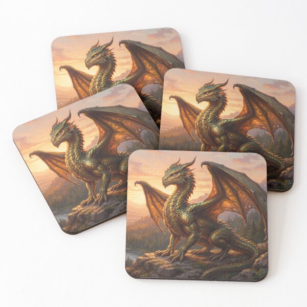 Item preview, Detailed Dragon Fantasy Landscape - Panoramic Deskmat II designed and sold by Yaremchuk.