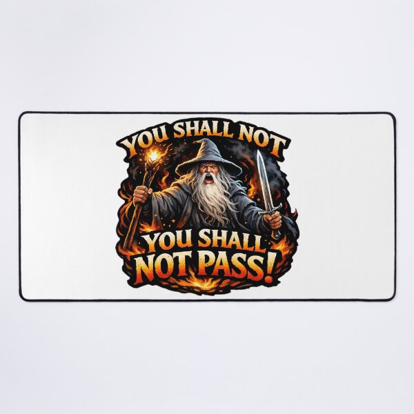 Item preview, you shall not pass designed and sold by NCNGDESIGN.