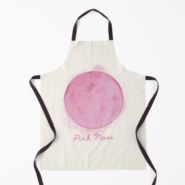 Item preview, Pink Moon Illustration designed and sold by FarnwirbelArt.