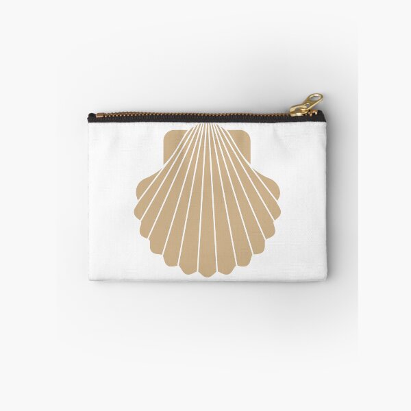 Item preview, Tan Scallop Seashell Beach Graphic designed and sold by pattern-archive.