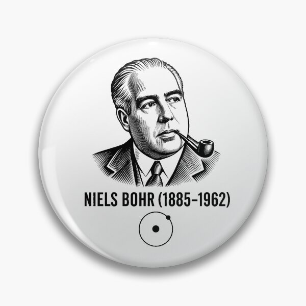 Item preview, Niels Bohr Atomic Model Blueprint Engraving designed and sold by Art&Fun.