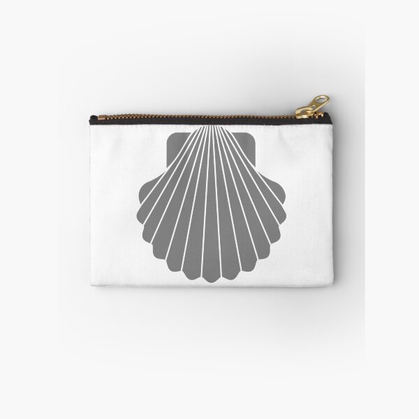 Item preview, Gray Scallop Seashell Beach Graphic designed and sold by pattern-archive.