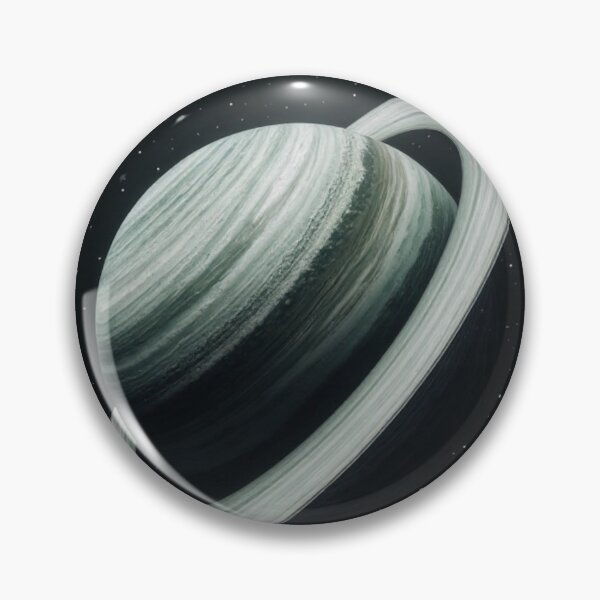Item preview, Grey Green Ringed Planet #1 designed and sold by Jadelight's AI Slop.