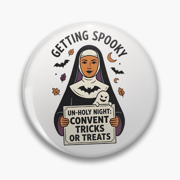 Artikelvorschau, Getting spooky - Un-holy night: Convent tricks or treats - Halloween for nun entworfen und verkauft von ParadoxParadox.