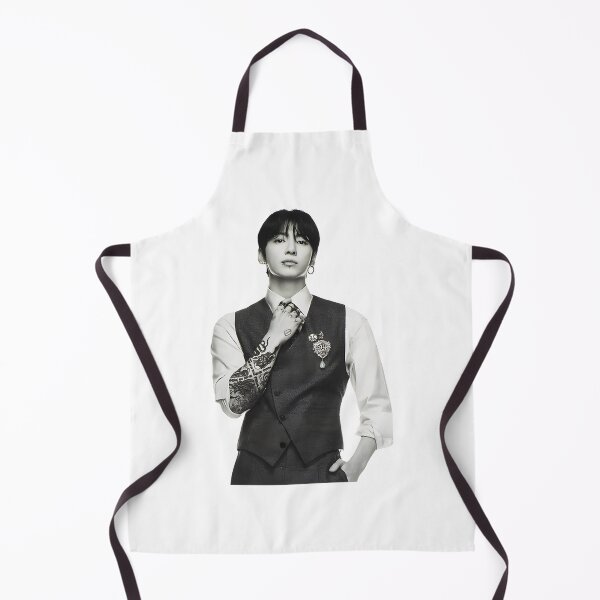 Item preview, Dark Monochrome Kpop Male Portrait With Tattoos And Suit Vest - Aesthetic Korean Pop Art | ⭐⭐⭐⭐⭐ Best Seller designed and sold by FunnyAftertaste.