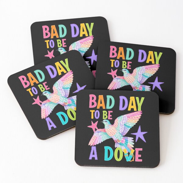 Item preview, Funny Colorful Dove Day Quote designed and sold by phoebelevine.