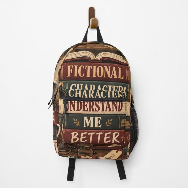 Item preview, Fictional Characters Understand Me Better Funny Bookish T-Shirt designed and sold by Fanverse Merchandise.