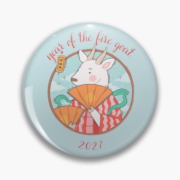 Item preview, Meet the 2027, the year of the fire goat.  designed and sold by hypnoses.