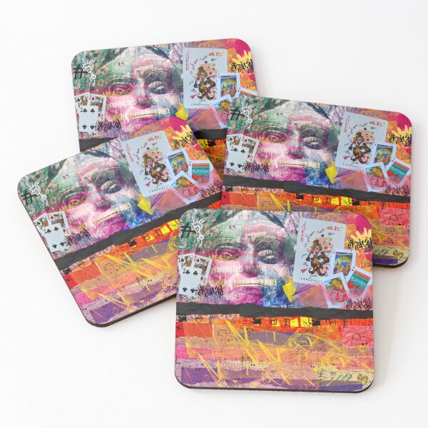 Item preview, Colorful Collage designed and sold by Swooncake Press.