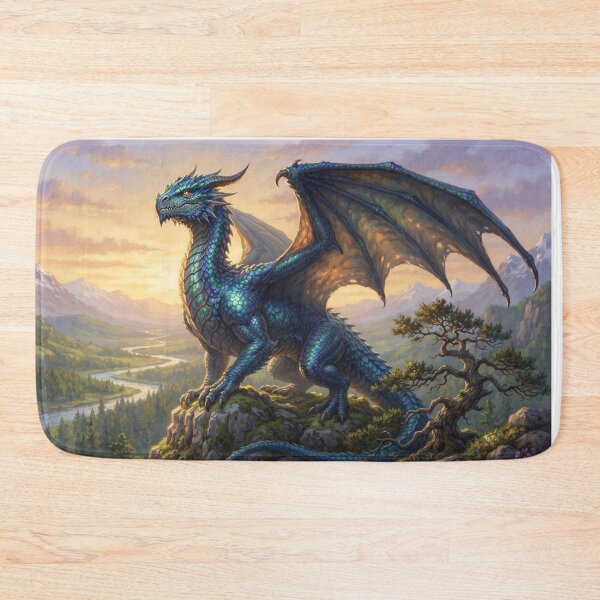 Item preview, Detailed Dragon Fantasy Landscape - Panoramic Deskmat III designed and sold by Yaremchuk.