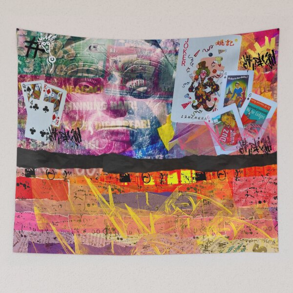 Item preview, Colorful Collage designed and sold by Swooncake Press.