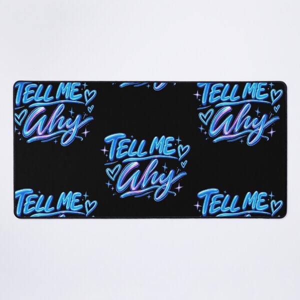 Item preview, Tell Me Why Neon Lettering Design designed and sold by phoebelevine.