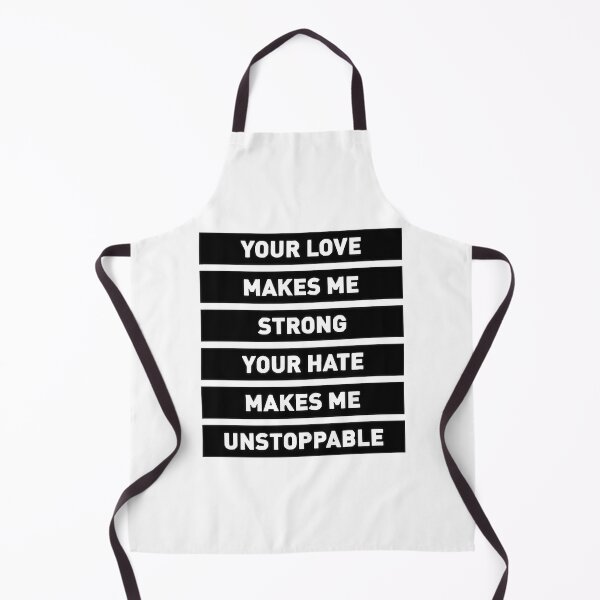 Item preview, Inspirational Quote Iphone Case: Love Makes Me Strong, Hate Unstoppable Gift | Limited Edition designed and sold by Film Tees Official.