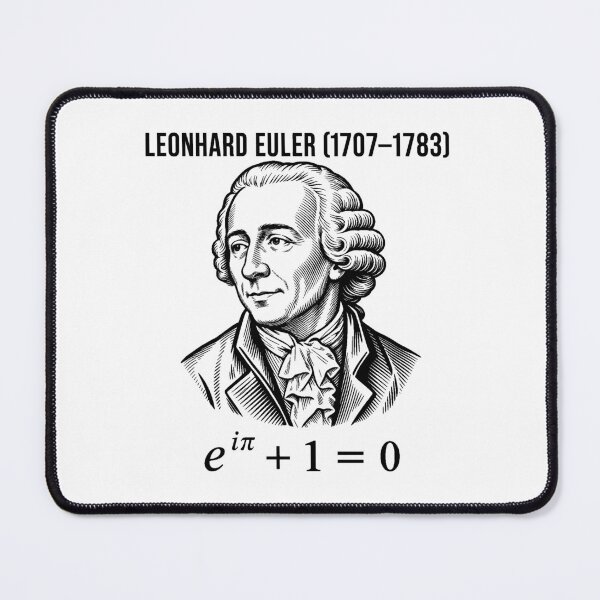 Item preview, Leonhard Euler Most Beautiful Equation Engraving designed and sold by Art&Fun.