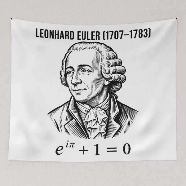 Item preview, Leonhard Euler Most Beautiful Equation Engraving designed and sold by Art&Fun.