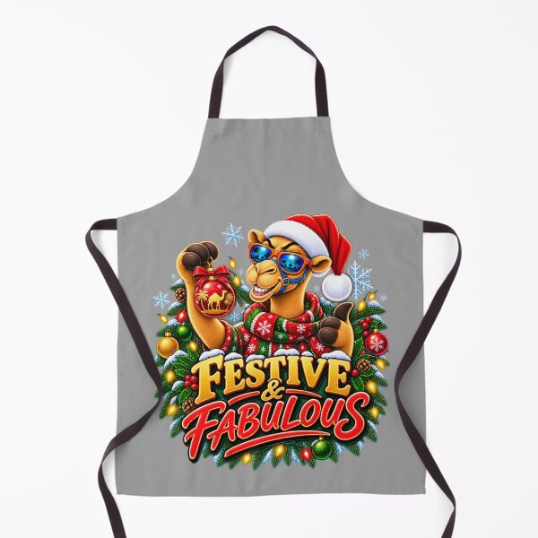 Item preview, Festive and Fabulous – Fun Christmas Gift for Camel Lovers – Funny Camel T-Shirt Gift for Animal Lovers designed and sold by Camel & Quirk.