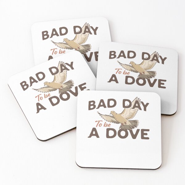 Item preview, Humorous Bad Day Dove Design designed and sold by phoebelevine.
