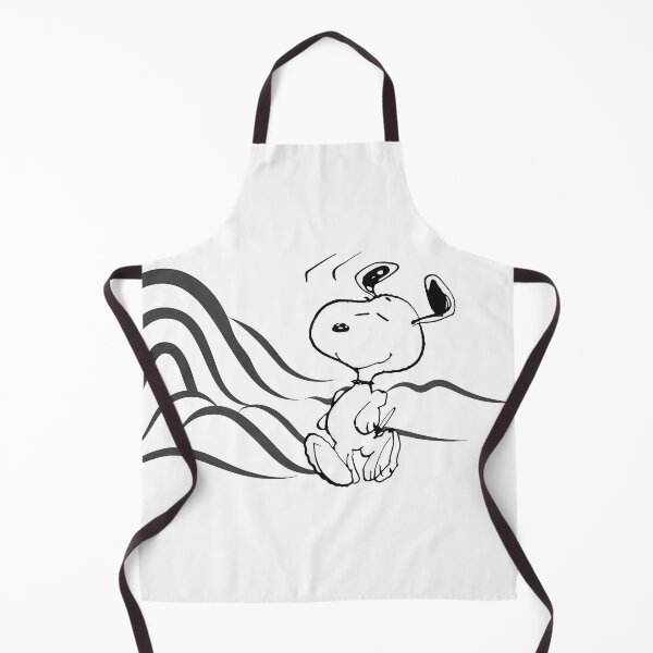 Item preview, Snoopy Walking in Desert Dunes - Minimalist Retro Comic Art designed and sold by Schulz Lightprint Studio.