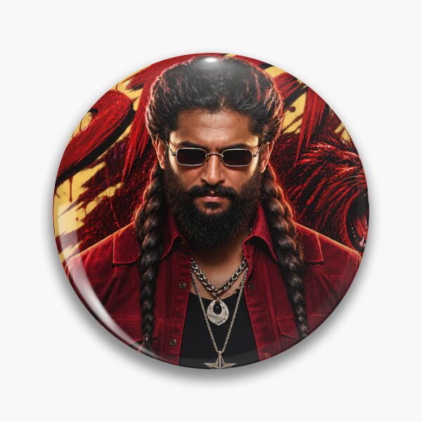 Item preview, Paradise Movie Nani Red & Black Fan Art | Nani Paradise Movie Character Design designed and sold by lexxclothing.