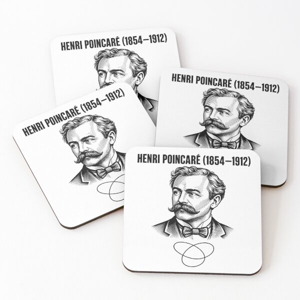 Item preview, Henri Poincaré Chaos Theory Blueprint Engraving designed and sold by Art&Fun.