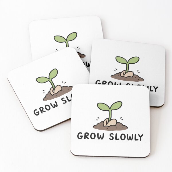 Item preview, Grow Slowly Cute Plant Seedling designed and sold by ianm1028.
