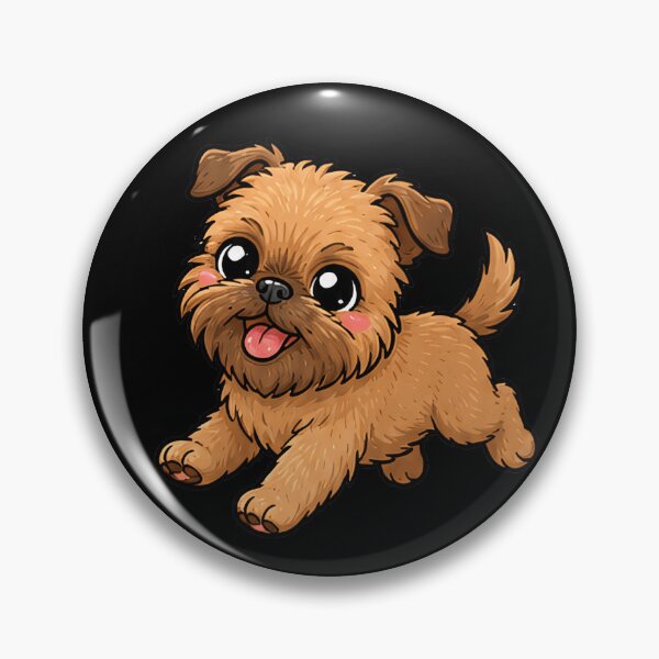 Item preview, Cute Brussels Griffon stickers and apparel design designed and sold by rafaeltto.