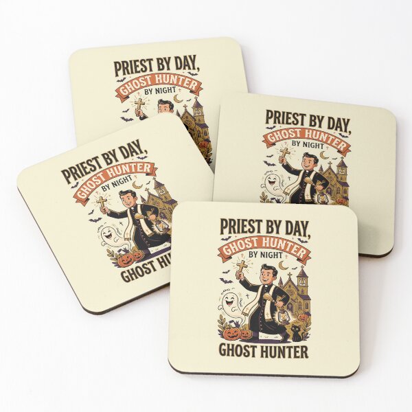 Item preview, Priest by day, ghost hunter by night - Halloween for priest designed and sold by ParadoxParadox.