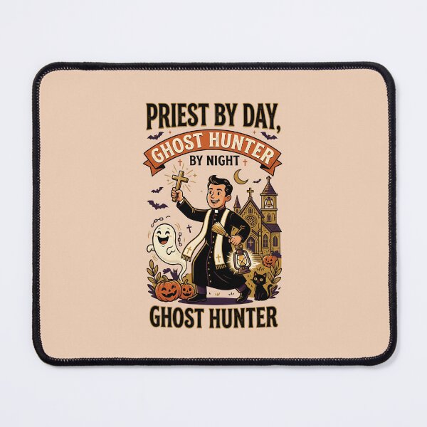 Item preview, Priest by day, ghost hunter by night - Halloween for priest designed and sold by ParadoxParadox.