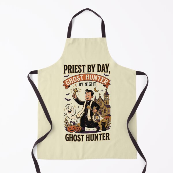 Item preview, Priest by day, ghost hunter by night - Halloween for priest designed and sold by ParadoxParadox.