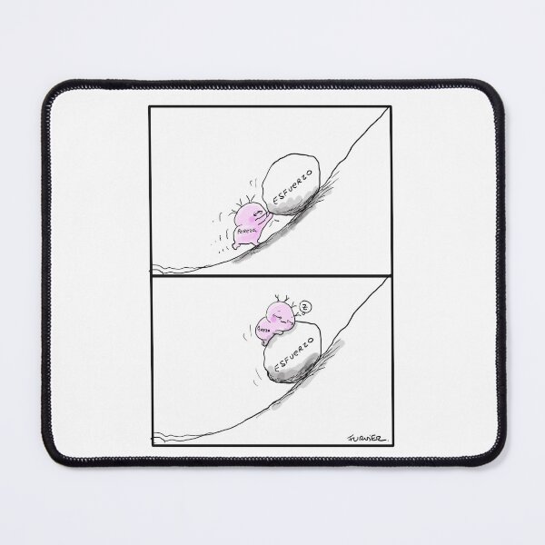 Item preview, Laziness versus Effort designed and sold by Psicodibujos.
